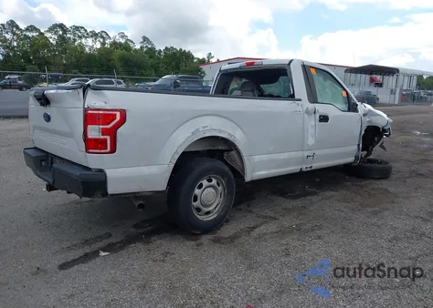 2018 Ford F-150 Xl from USA, damaged, VIN 1FTMF1CB1JKF50736